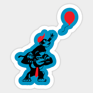 The Ape Baloons Sticker